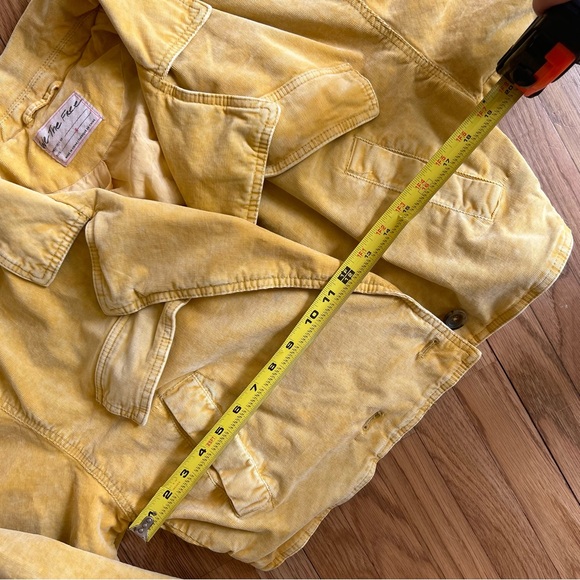 NWT We The Free Sure Thing Bomber Jacket In Yellow - Picture 2 of 7